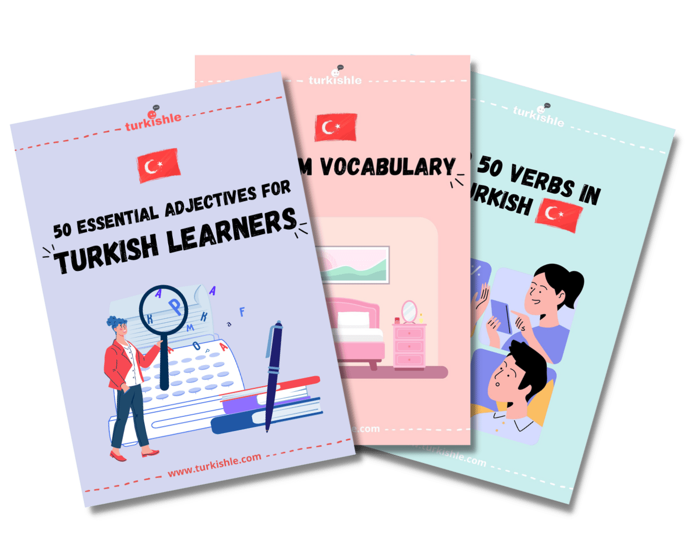 Learn Turkish with Turkishle's free PDFs